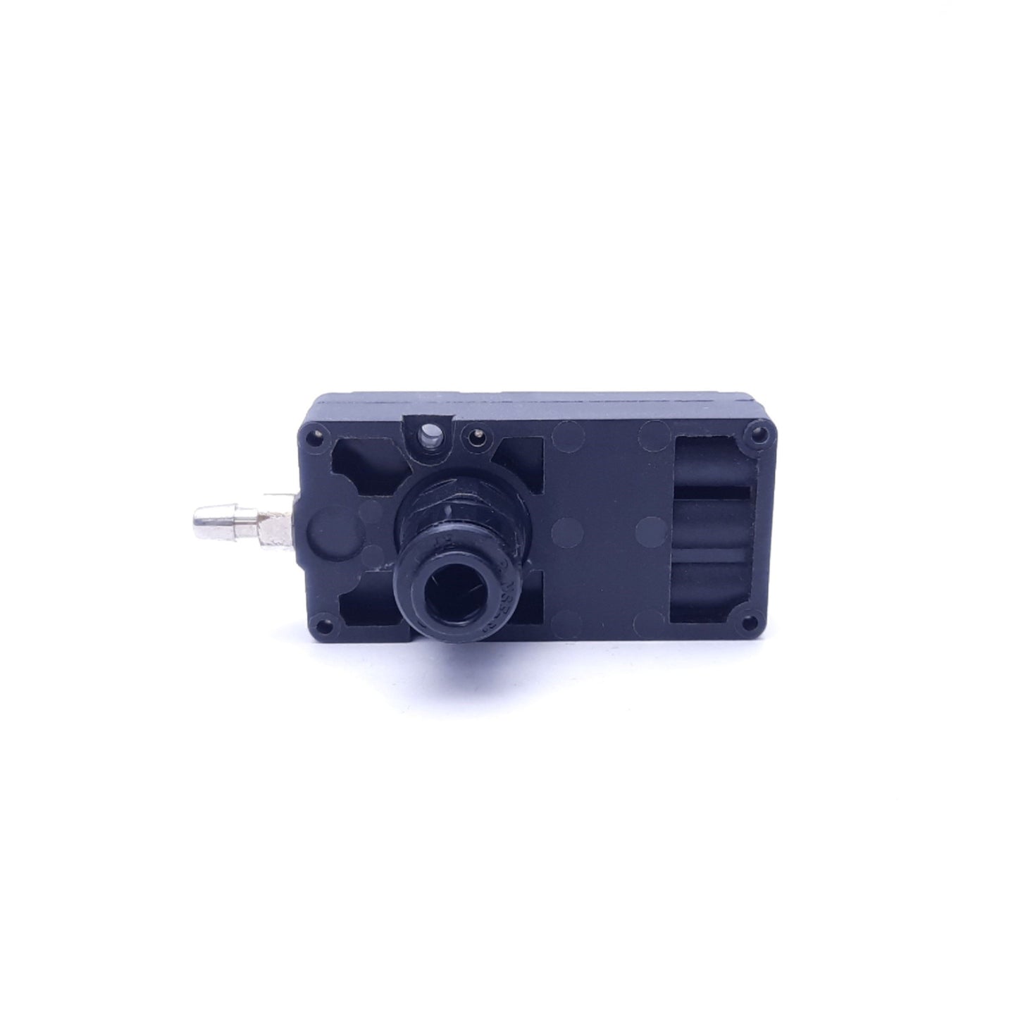 Used PIAB X10-32.01.084 Vacuum Pump, 18in-Hg, 87 PSI/0.6 MPa, 1/8" NPT & 10-32 Ports