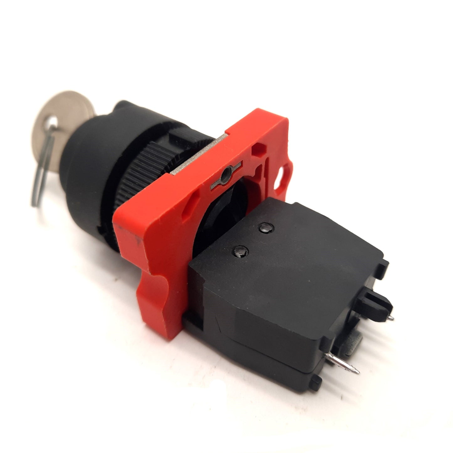 Used Schneider Telemecanique Key Selector Switch Contact Block NO Pins ZB2-BE701