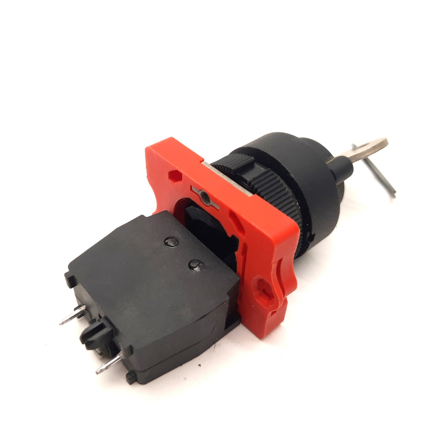 Used Schneider Telemecanique Key Selector Switch Contact Block NO Pins ZB2-BE701