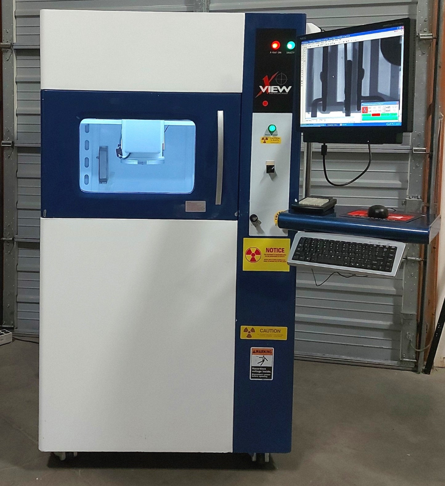 Used Scienscope X-SCOPE 2300 X-Ray Inspection System 130kV 4-Axis 1920x1080 110-230V