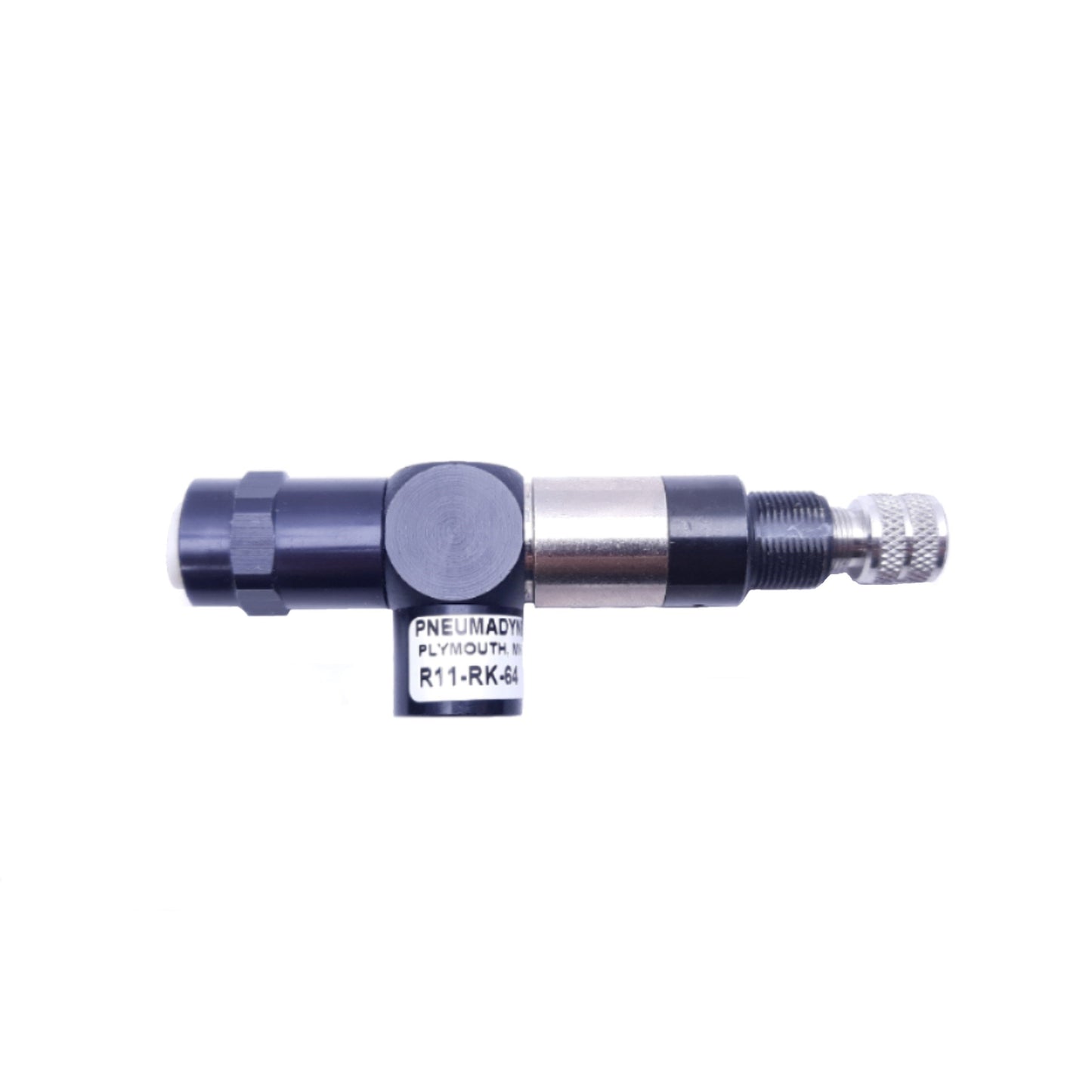 Used Pneumadyne R11-RK-64 Push-in Input Port Relieving Pressure Regulator, 1/8" NPT