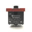 Used Telemecanique ZB2-BW0675 Thru-Hole Illuminated Pushbutton Contact DPST NO/NC 5A