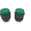 Used Lot of 2 Schneider Telemecanique ZB2 Harmony XAC XACA Green Push Button Cover