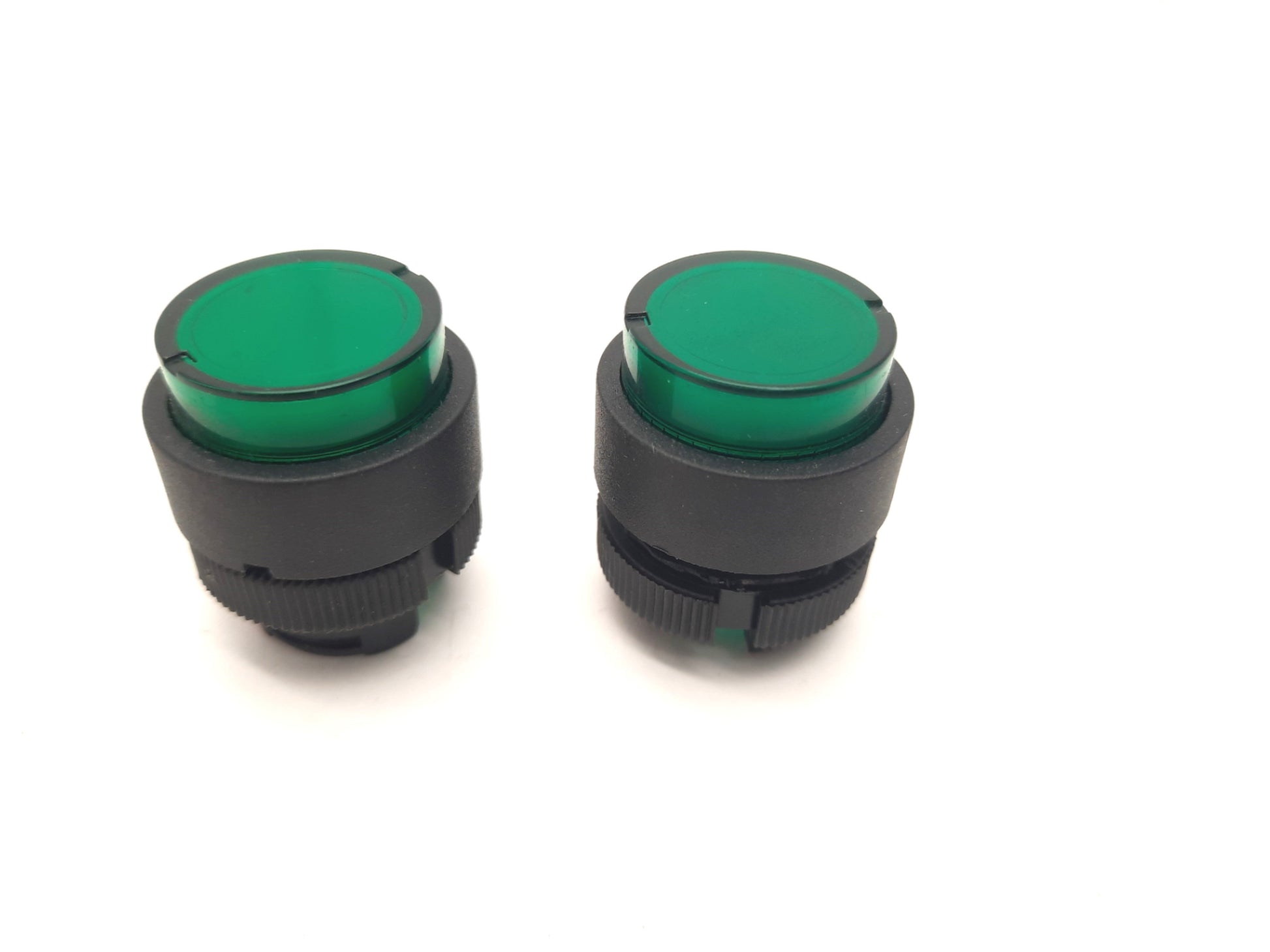 Xaca Em Button Lot of 2 Schneider Telemecanique ZB2 Harmony XAC XACA Green Push Butto ...