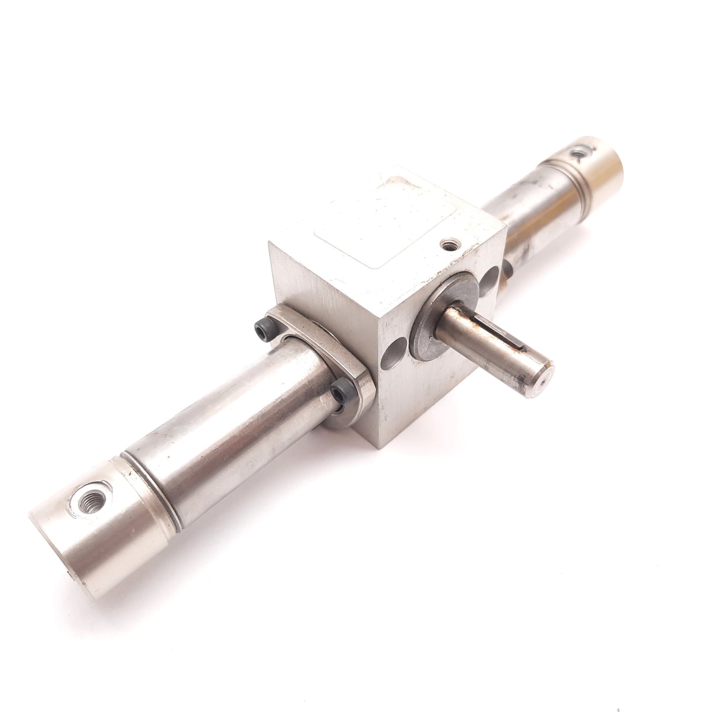 Used Bimba PT-017180-C1M Pneu-Turn Rotary Actuator, Rotation: 180°, Bore: 3/4"