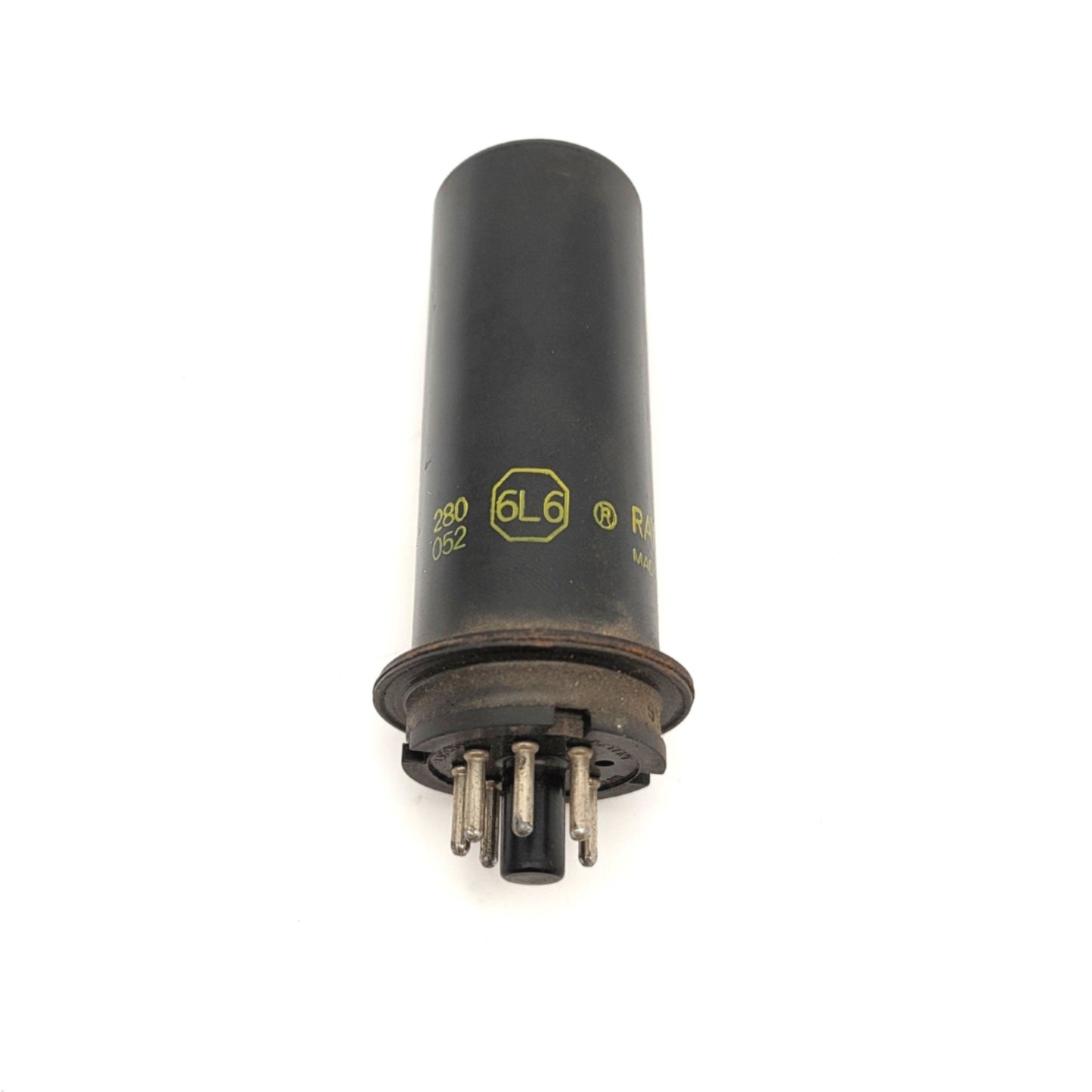 Used Raytheon 6L6 Beam Power Amplifier Vacuum Tube Metal Can 7-Pin