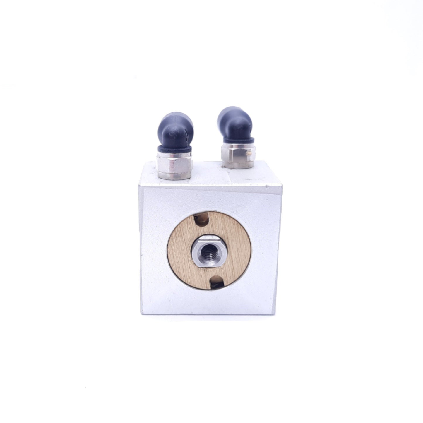 Used CompactAir BD34X14 Pneumatic Cylinder, 3/4" Bore, 1/4" Stroke, (x2) #10-32 Ports