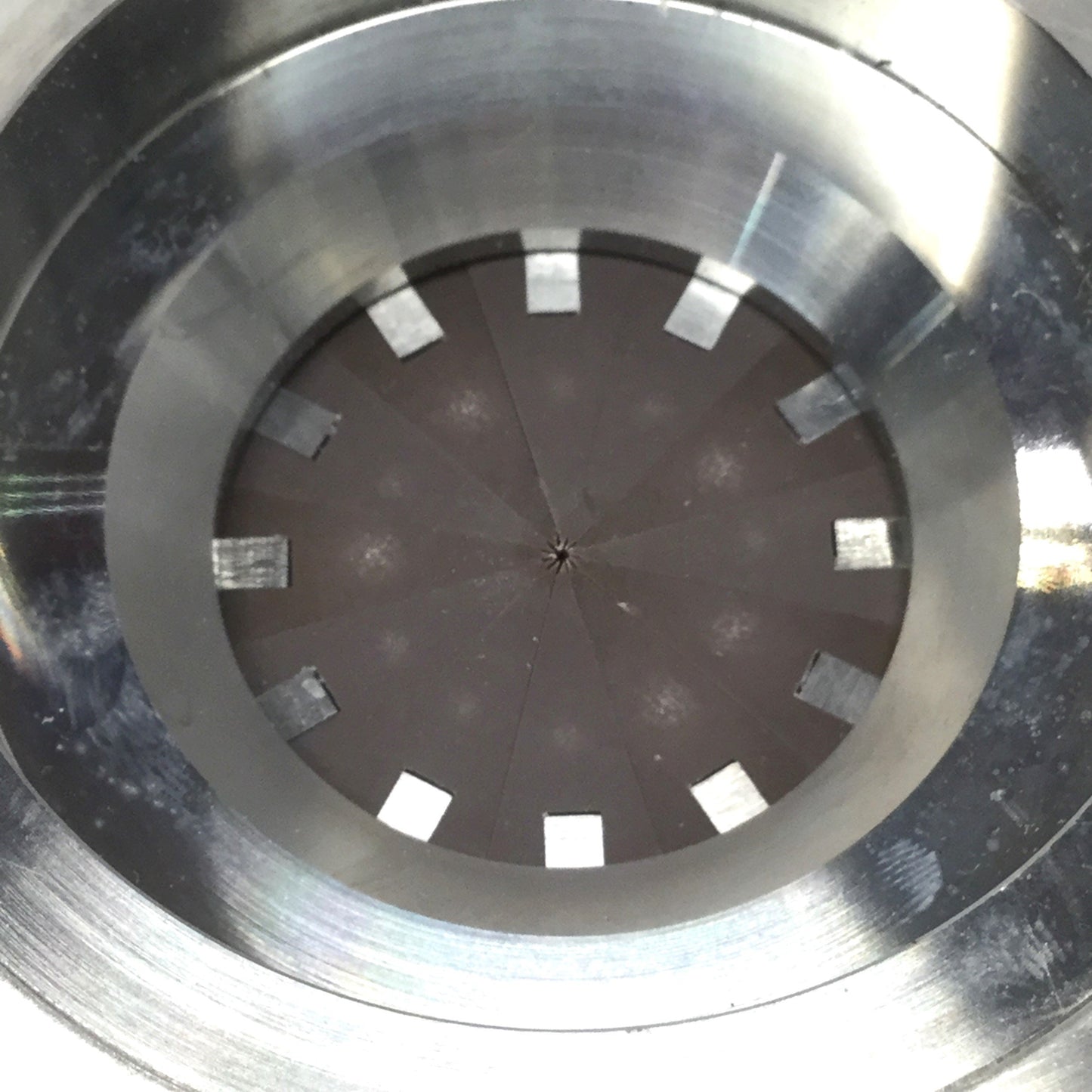 Used Machine Solutions 301105-02H Stent Crimper Head, 70mm Length, 0.5-10mm Diameter