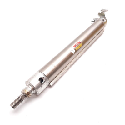 Used Bimba M-128-DPT2 Pneumatic Cylinder, Bore: 1.25", Stroke: 8", Ports: 1/8" NPT