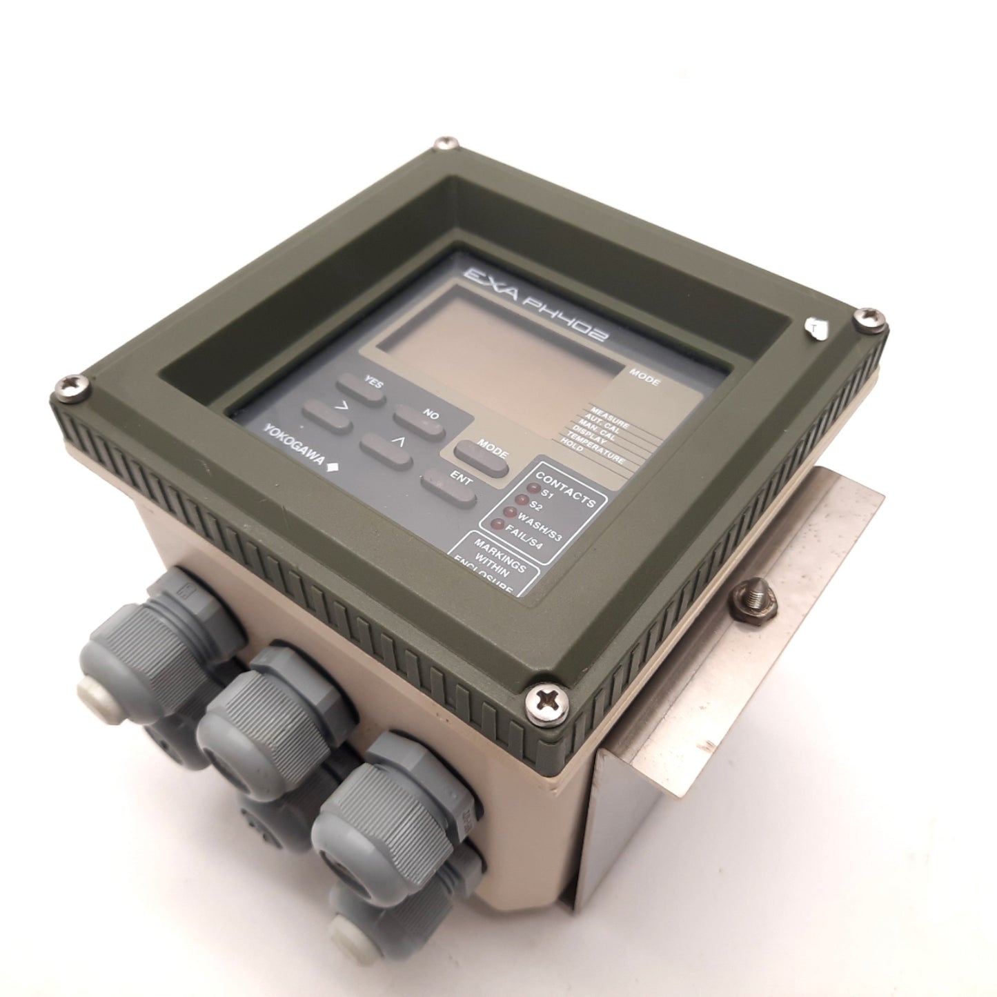 Used Yokogawa EXA PH402G pH Converter, pH/ORP/rH/Temperature Inputs, 115V 50/60Hz