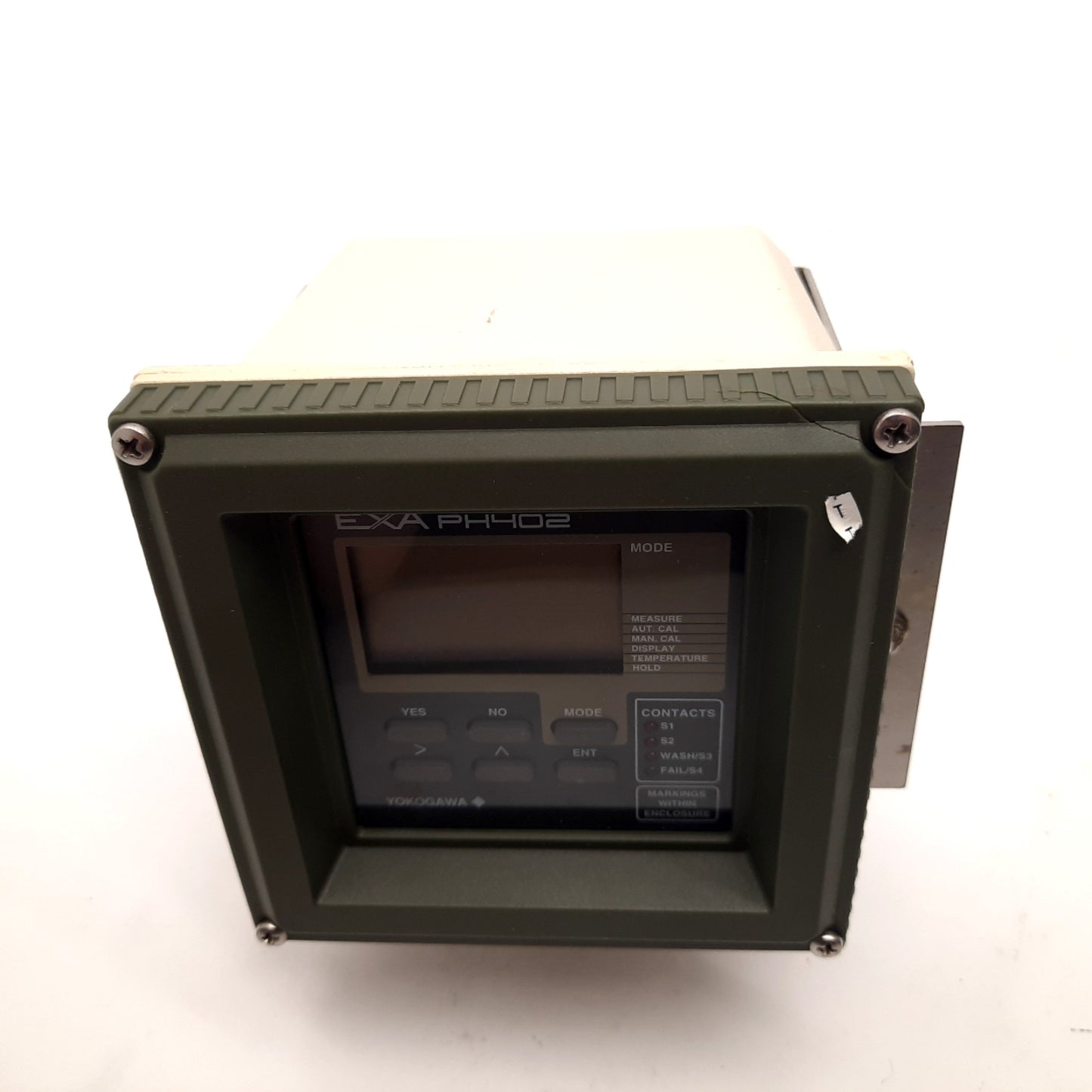 Used Yokogawa EXA PH402G pH Converter, pH/ORP/rH/Temperature Inputs, 115V 50/60Hz