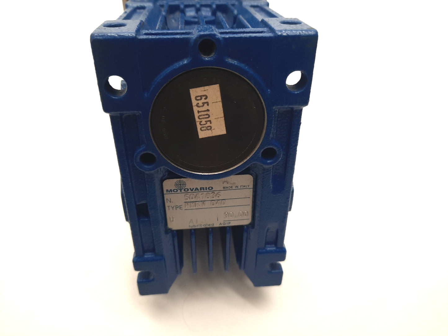 Used Groschopp AC8060FC-RA4030M Gearmotor 30:1 230VAC 3ph 175.7 in-lbs 50.5 RPM 3/4"
