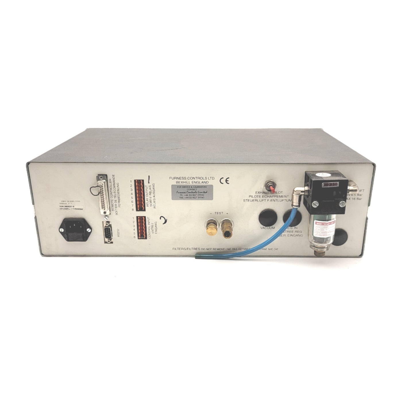 Used Furness Controls FCO283 Pressure Decay Leak Detector -800mbar-10bar 230V 50/60Hz