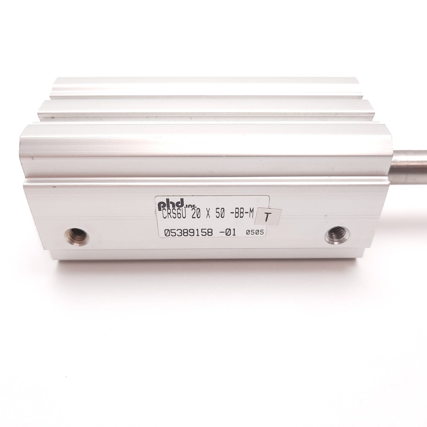 Used PHD CRS6U 20x50-BB-M Pneumatic Cylinder Bore: 20mm Stroke: 50mm, 57mm Extension