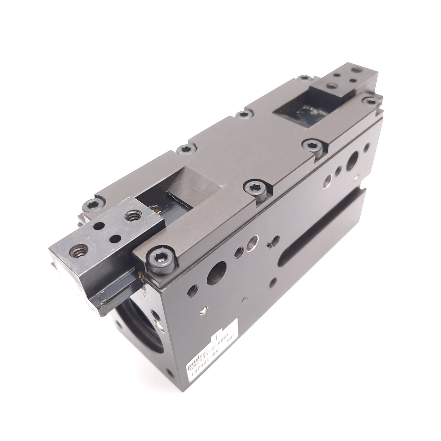 Used Phd GRC131-2-0001 Pneumatic Parallel Gripper, Bore: 1", Jaw Travel: 0.94"