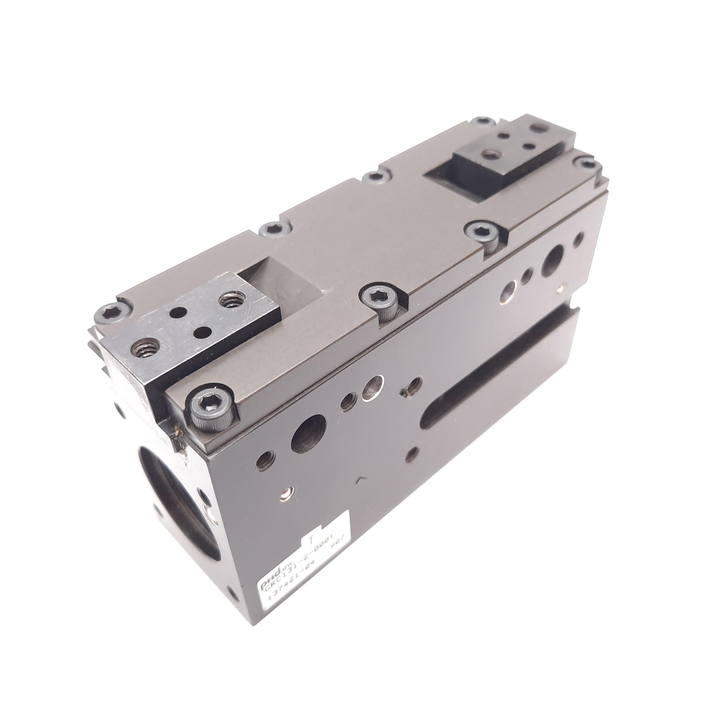 Used Phd GRC131-2-0001 Pneumatic Parallel Gripper, Bore: 1", Jaw Travel: 0.94"