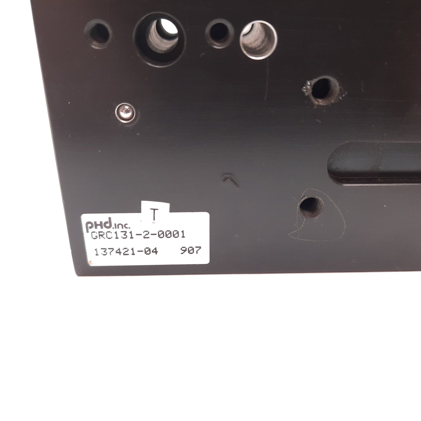 Used Phd GRC131-2-0001 Pneumatic Parallel Gripper, Bore: 1", Jaw Travel: 0.94"