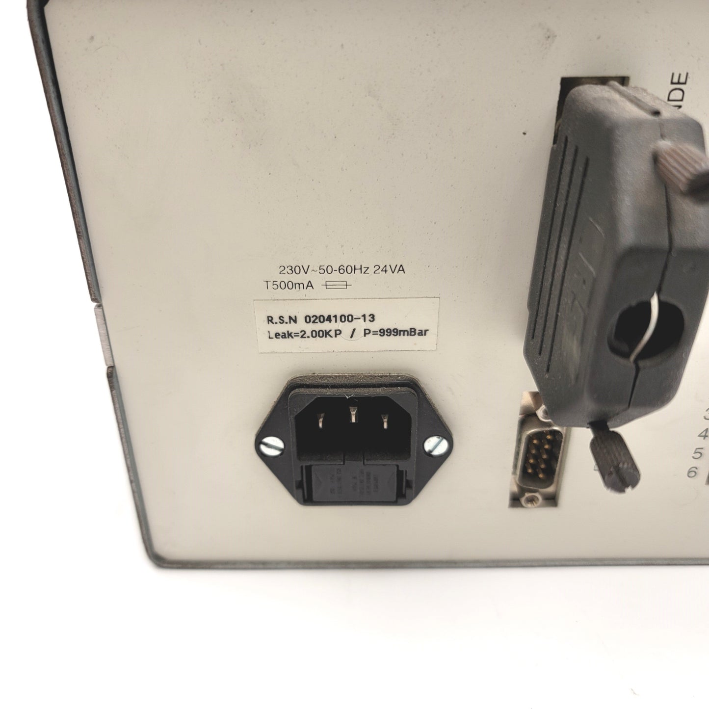 Used Furness Controls FCO283 Pressure Decay Leak Detector -800mbar To 10bar 230VAC