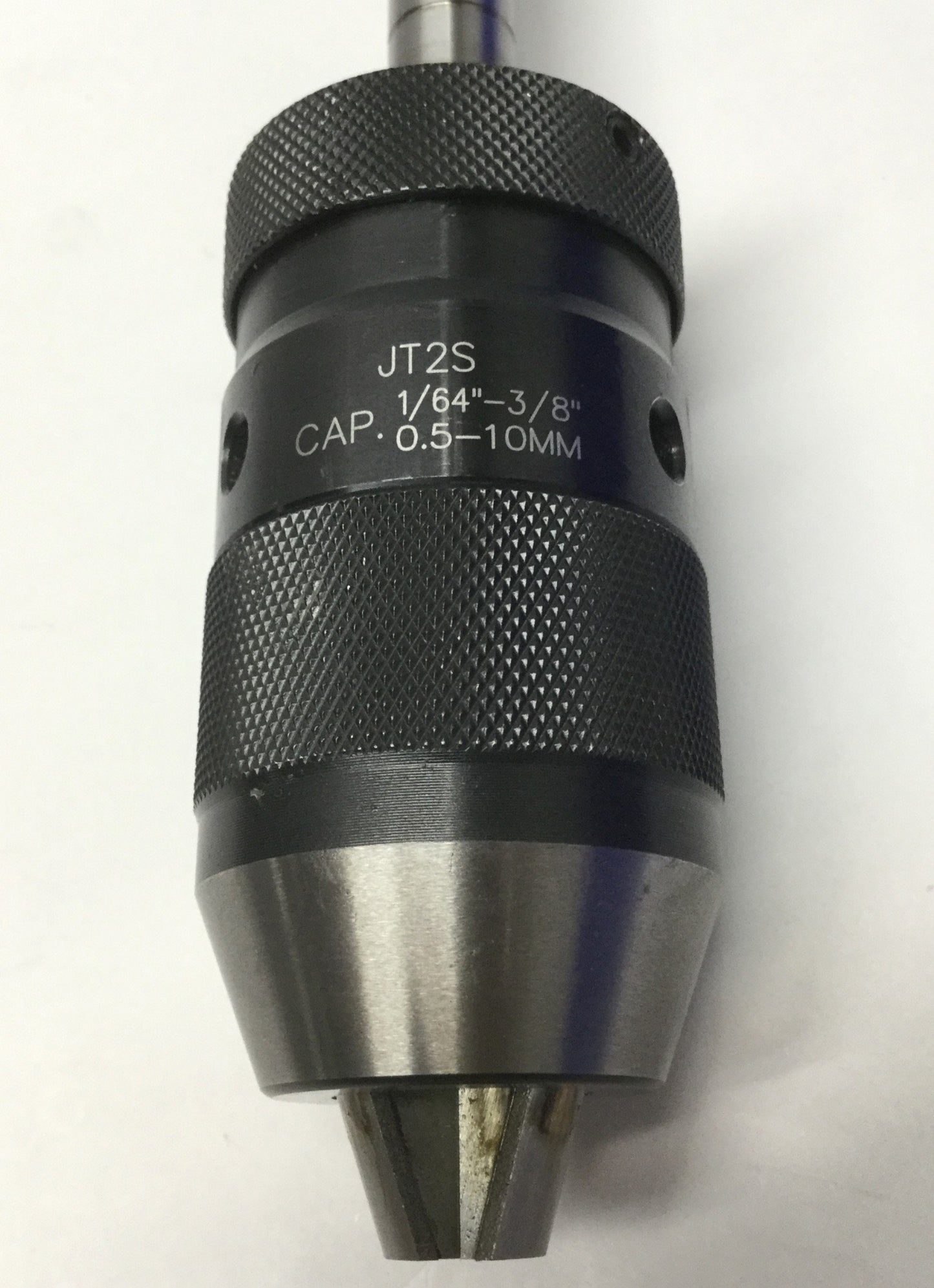 Used SPI Interstate Precision Keyless Drill Chuck CAP 1/64"-3/8", 0.5-10mm JT2S Taper