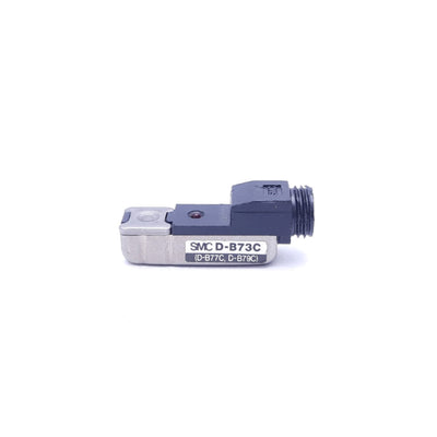 Used SMC D-B73C Auto-Switching Magnetic Reed Sensor, 12 VDC, w/ 1-20 Mounting Bracket