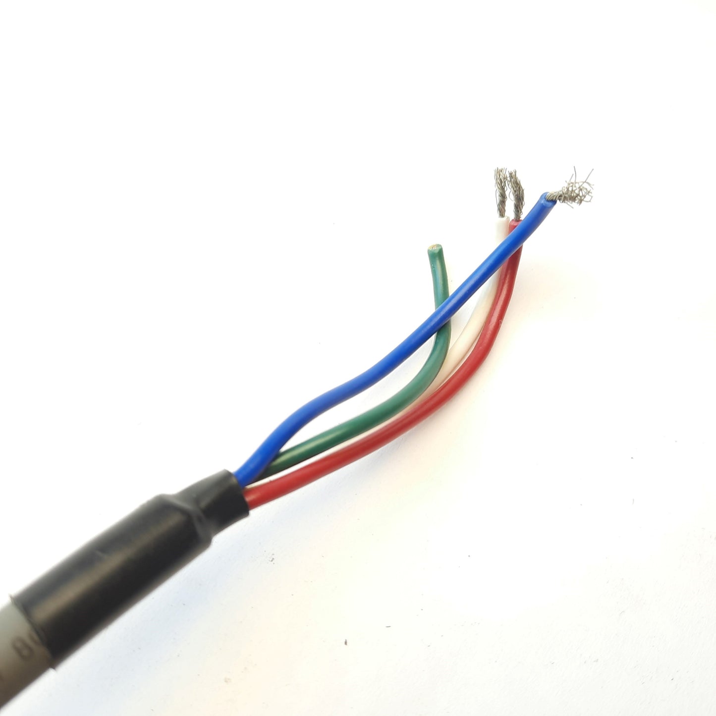 Used Yaskawa JZSP-CMM00-05 (A) (5) Servomotor Cable, 11', 4-Pole Plug to Flying Leads