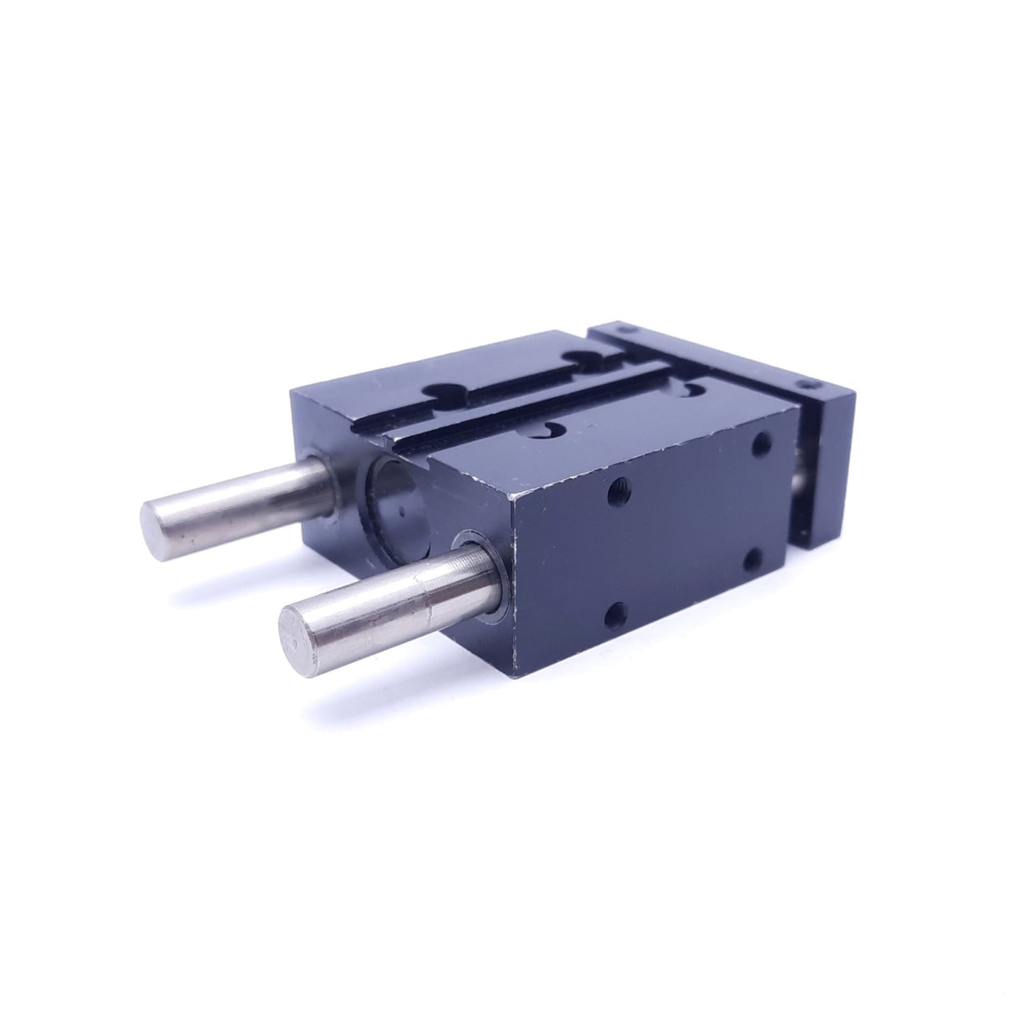Used Tolomatic 25100050 Pneumatic Slide, 3/8" Bore, 1/2" Stroke, (x2) #10-32 Ports