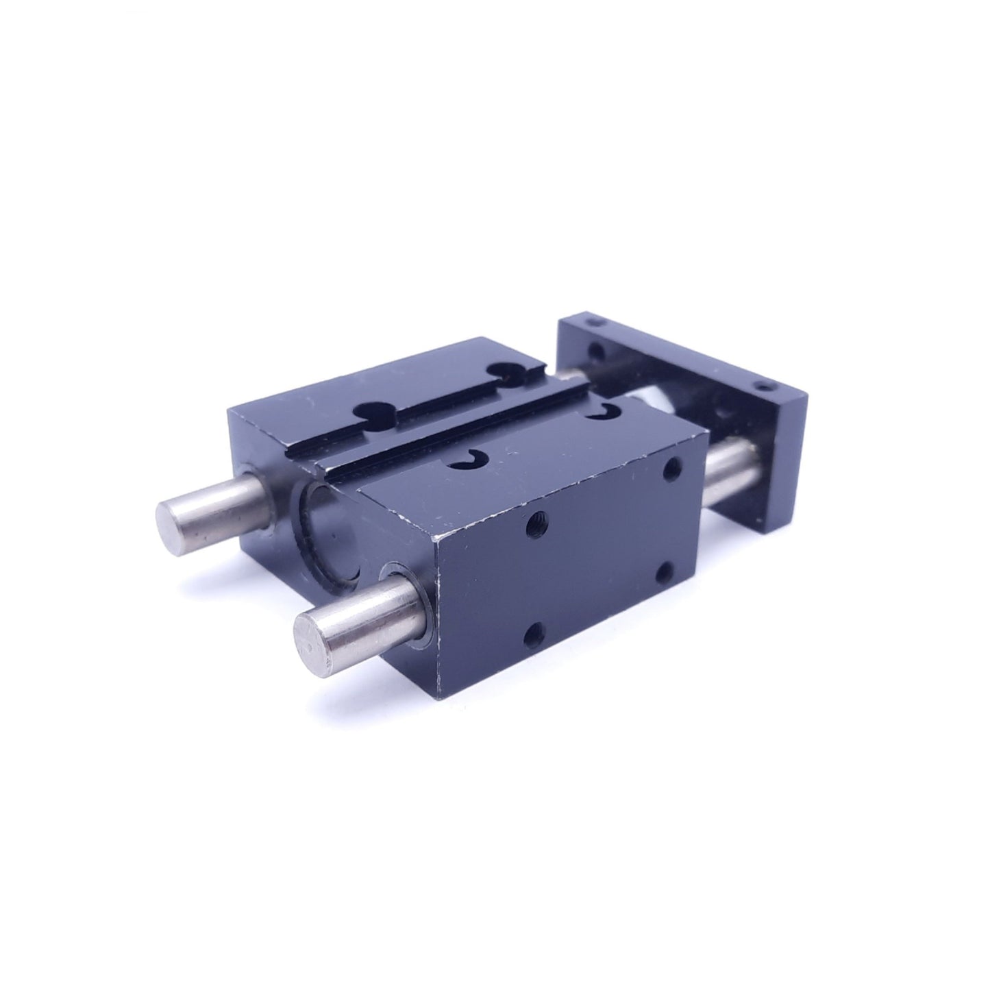 Used Tolomatic 25100050 Pneumatic Slide, 3/8" Bore, 1/2" Stroke, (x2) #10-32 Ports