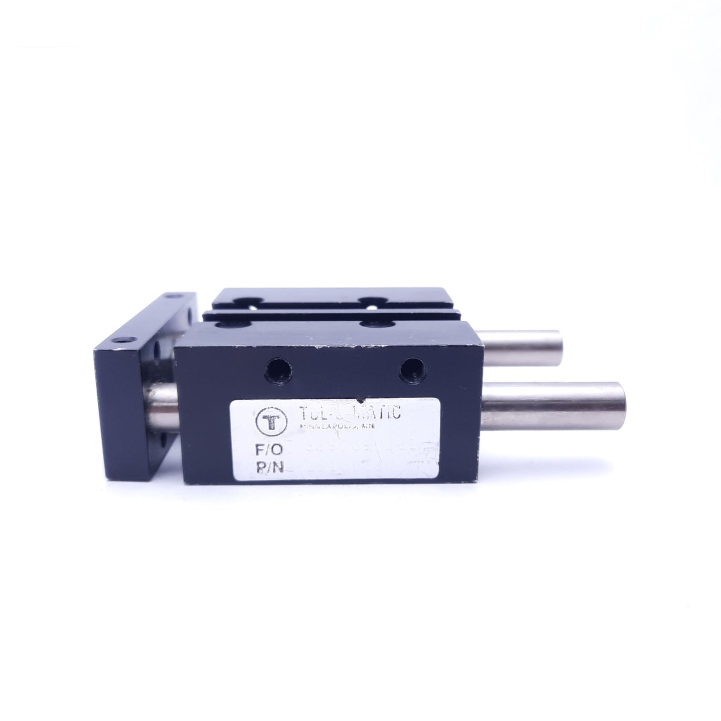 Used Tolomatic 25100050 Pneumatic Slide, 3/8" Bore, 1/2" Stroke, (x2) #10-32 Ports