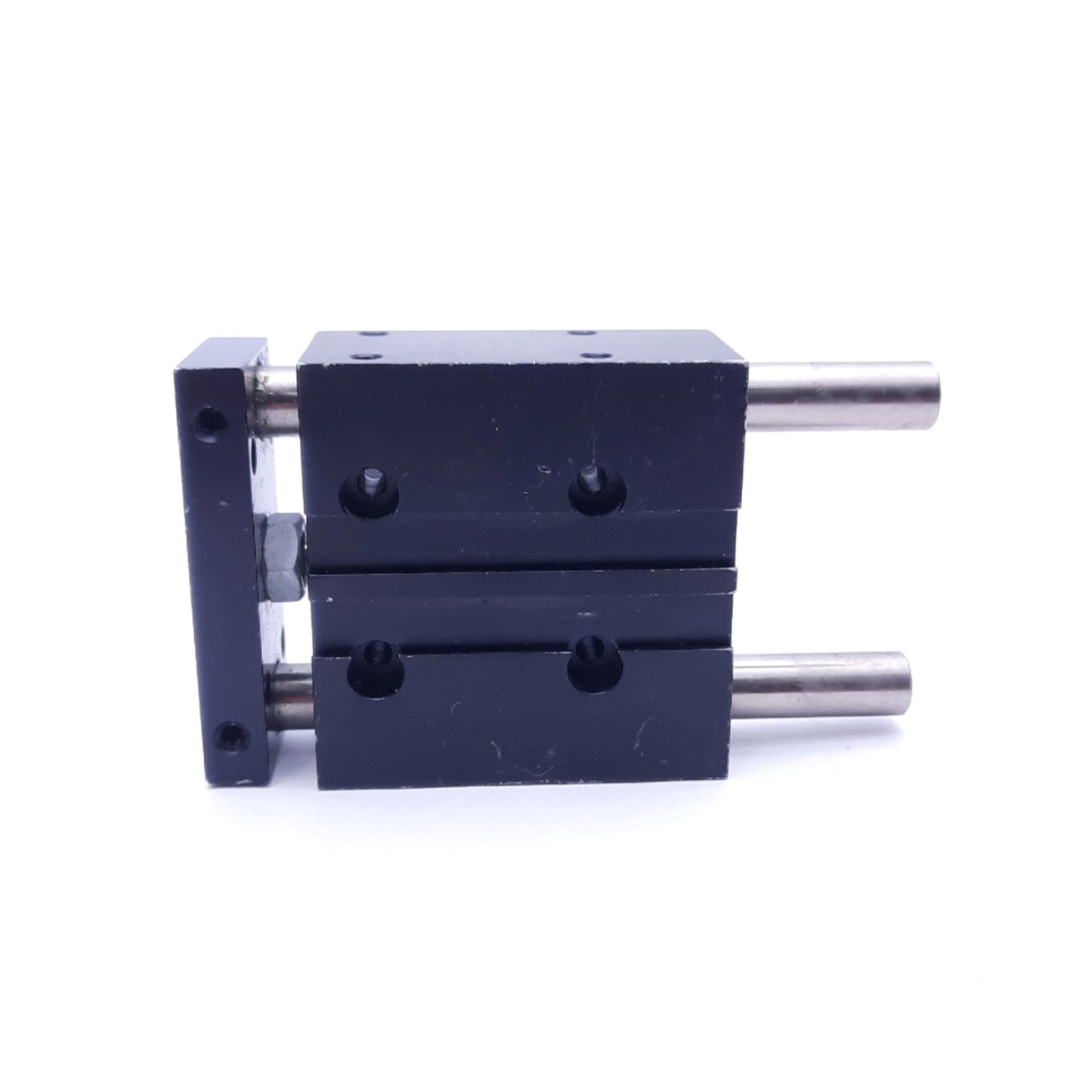 Used Tolomatic 25100050 Pneumatic Slide, 3/8" Bore, 1/2" Stroke, (x2) #10-32 Ports