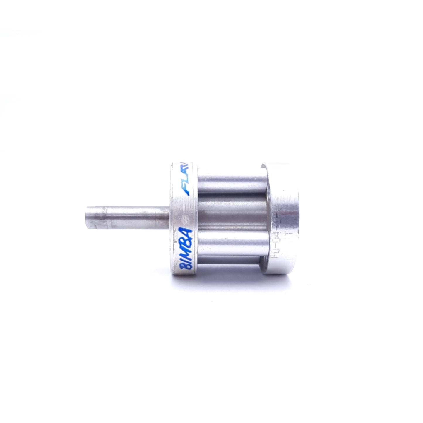 Used Bimba Flat-1 FO-04-1-3 Rodless Cylinder, 3/4" Bore, 1" Stroke, #10-32 Ports