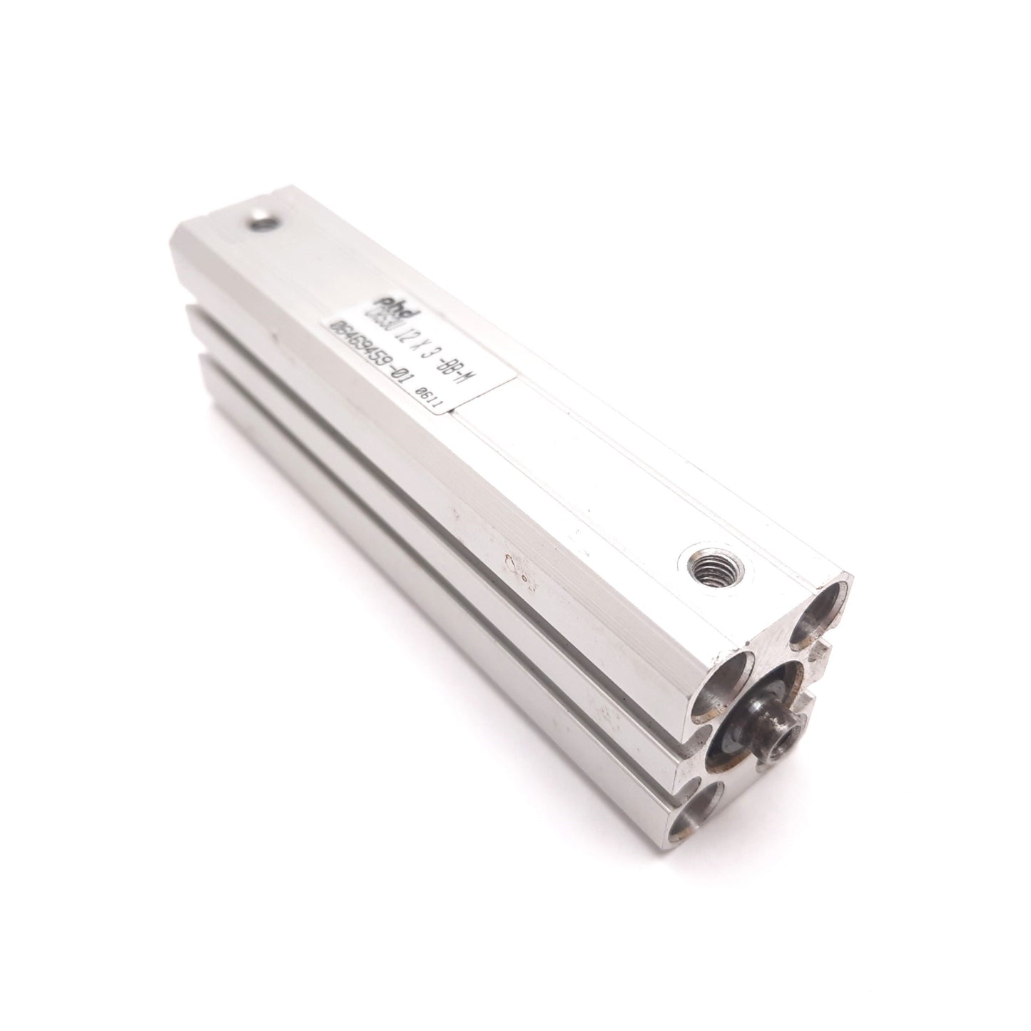 Used PHD CRS3U 12x3-BB-M Compact Air Cylinder, Bore: 12mm (0.47"), Stroke: 3"