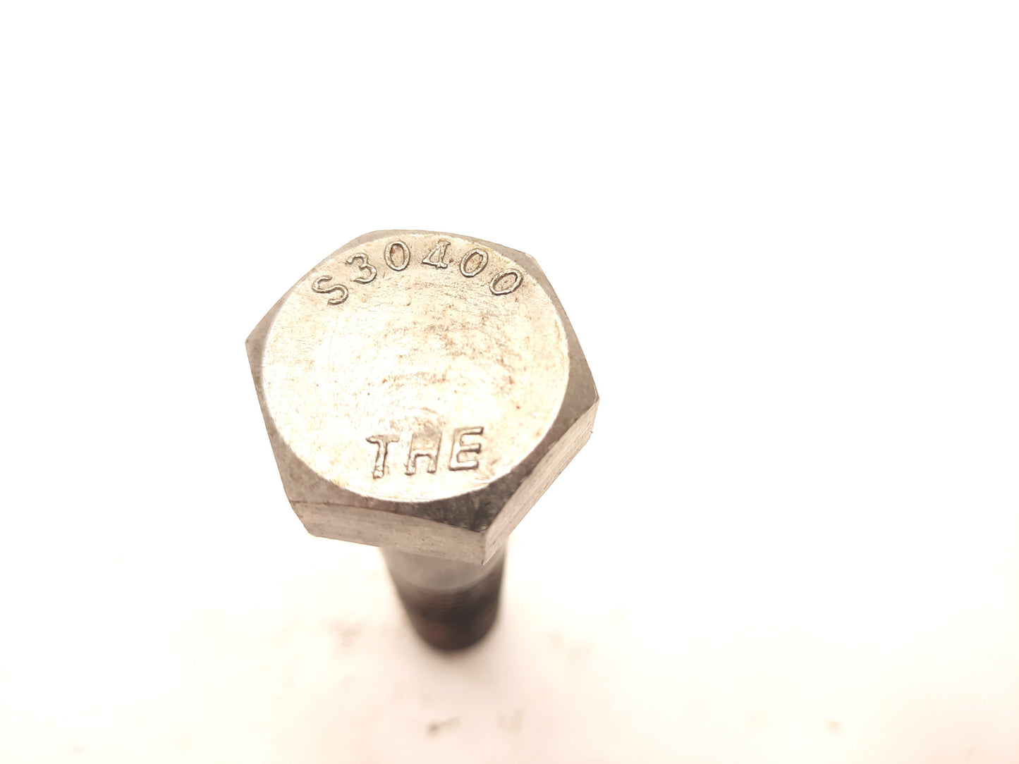 Used Lot of 2 THE Cap Screws 3/4"-10 Dia./Thread (UNC), Hex Head, 18-8 (304) SS L: 3"