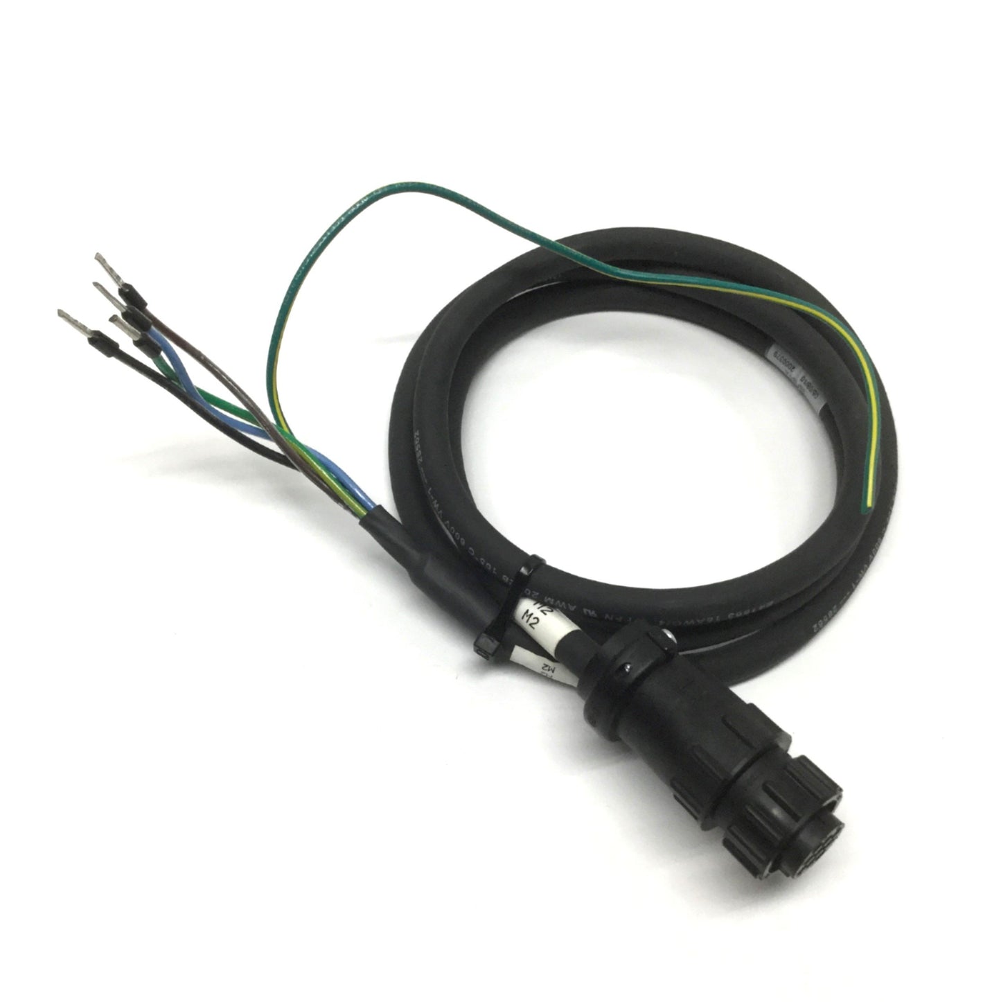 Used Allen Bradley 2090-CPWM6DF-16AA03 Kinetix Motor Power Cable *Cut to 1m*