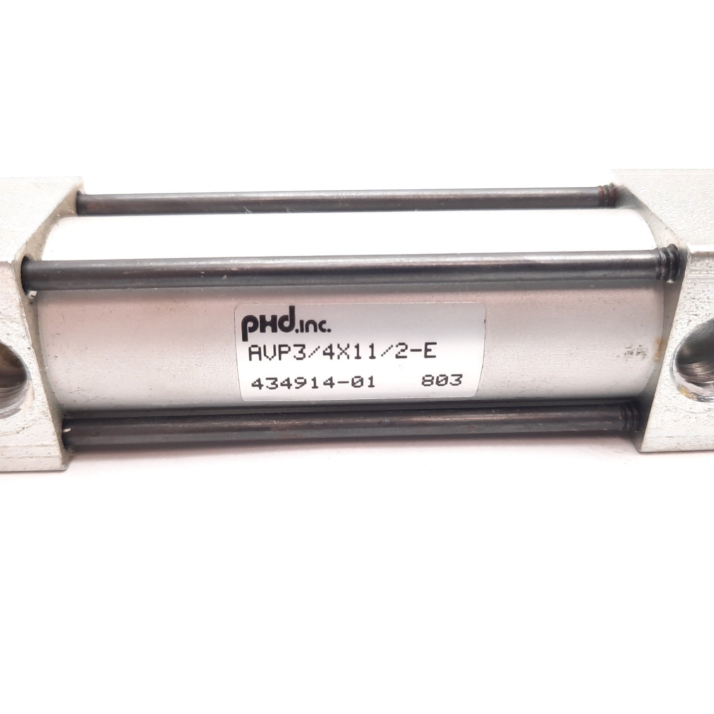 Used Phd AVP3/4X11/2-E Cylinder, Bore: 0.75", Stroke: 1.5", Ports: 1/8" NPT, 150psi