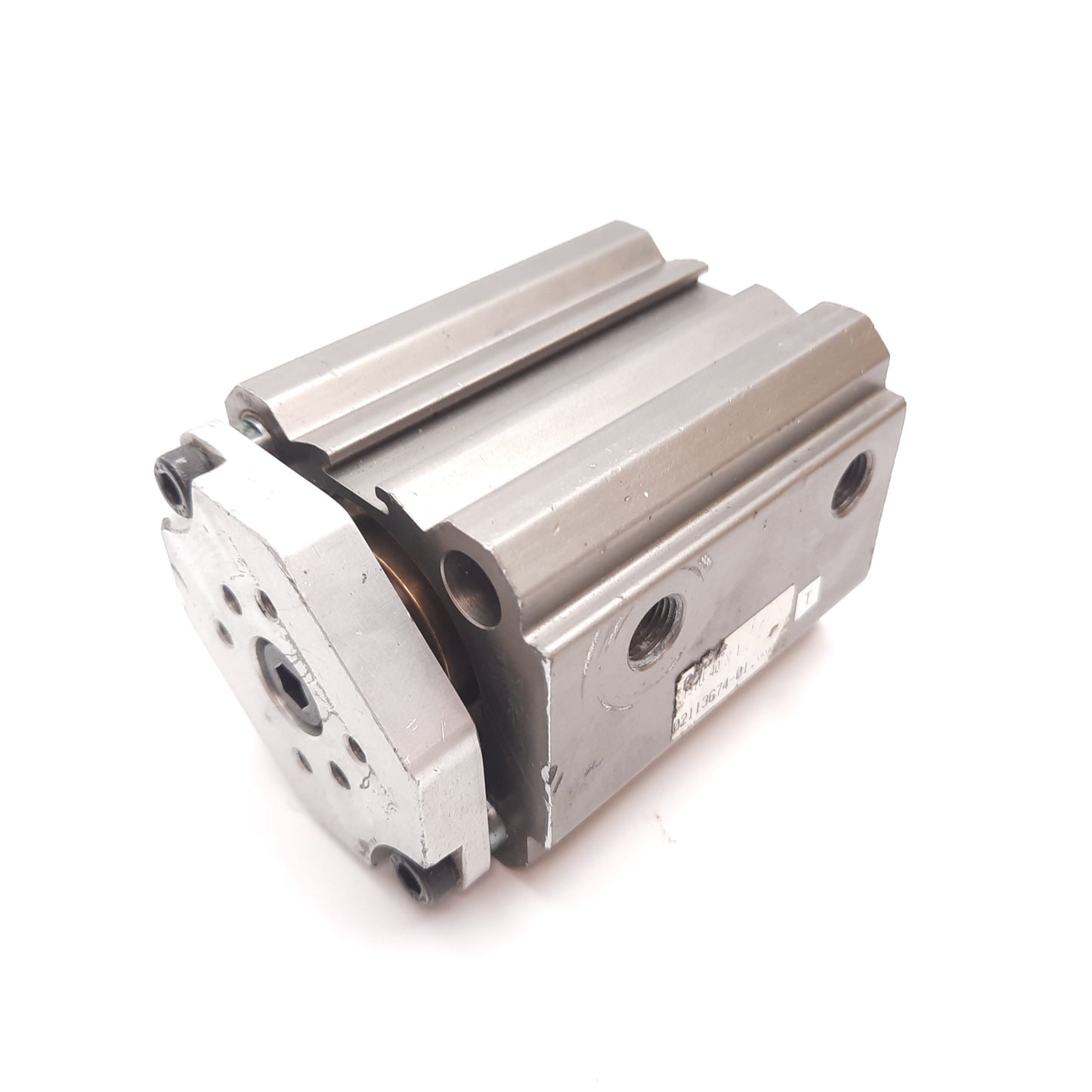 Used Phd CTS1U40X1 Compact Guided Cylinder, Bore: 40mm (1.57"), Stroke: 1", 1/8" NPT
