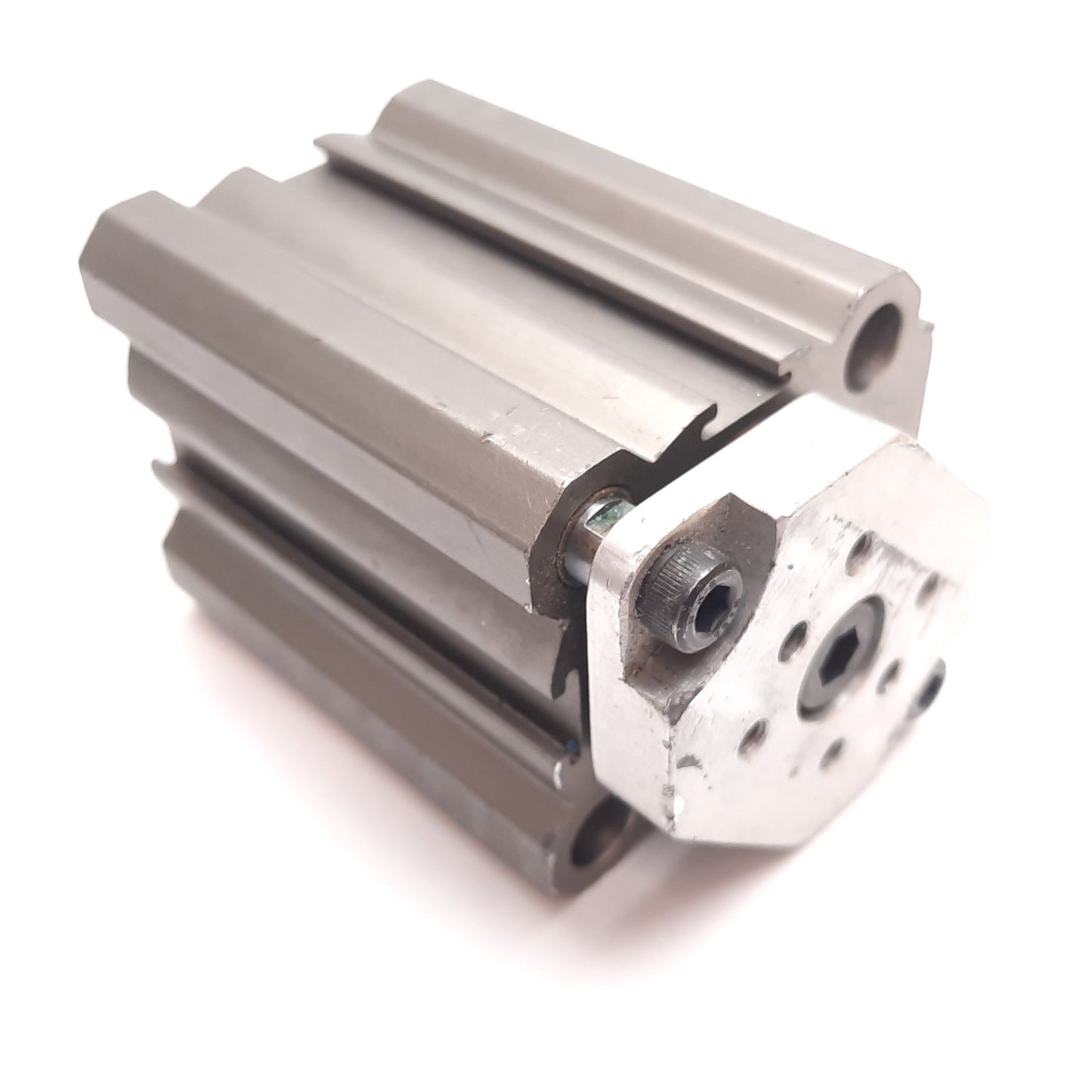 Used Phd CTS1U40X1 Compact Guided Cylinder, Bore: 40mm (1.57"), Stroke: 1", 1/8" NPT