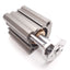 Used Phd CTS1U40X1 Compact Guided Cylinder, Bore: 40mm (1.57"), Stroke: 1", 1/8" NPT