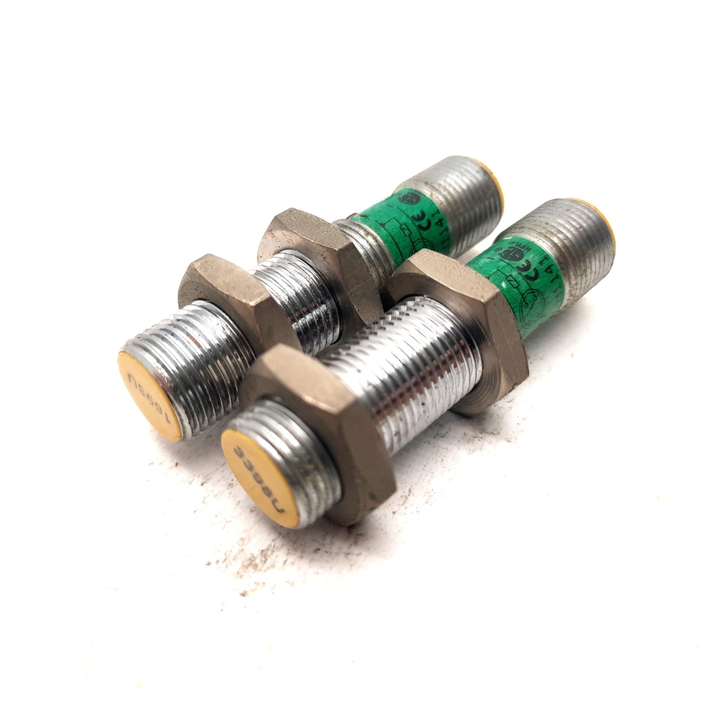 Used Lot of 2 Turck Proximity Sensor 10-30VDC Range: 2mm NO NPN Bi2-M12-AN6X-H1141