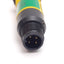Used Banner S18SN6FF25Q Photoelectric Sensor, Range: 25mm, NPN, 10-30VDC, 4-Pin M12