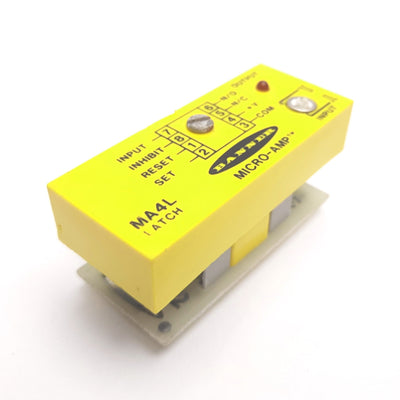 Used Banner MA4L Micro Amp Logic Latch Module, Supply Voltage: 10-30VDC 20mA