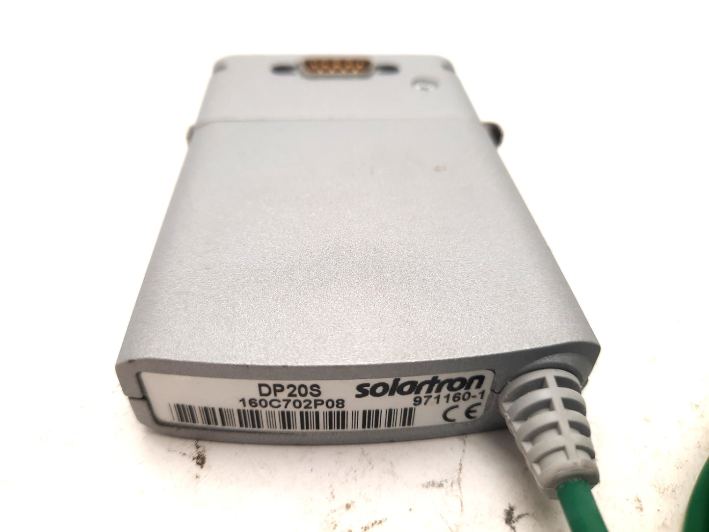Used Solartron Metrology 971160-1 DP20S Digital Gauging Probe, Dia: 8mm, Stroke: 20mm