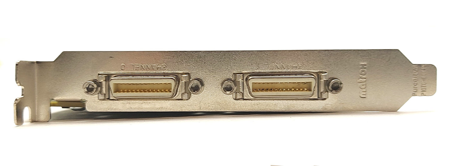 Used Matrox O10G5MDBCL* Odyssey XCL Ver 409 Frame Grabber Card PCI-X, 1GHz, 2x Camera