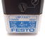 Used Festo LRP-1/4-0.7 Pressure Regulator, Inlet: 12bar, Outlet: 0.7bar, Ports: G1/4