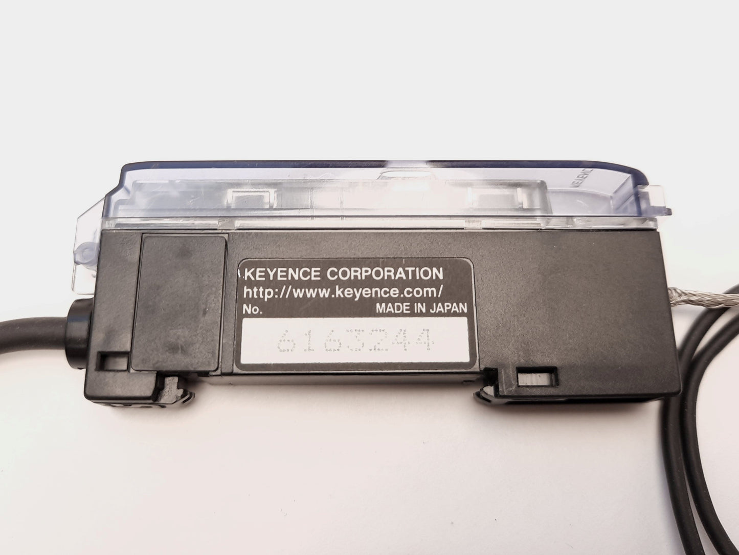 Used Keyence ES-M1 Proximity Sensor Amplifier Main Unit, 12-24VDC, NO/NC, NPN