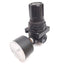 Used Wilkerson R00-02-000 Pneumatic Regulator, 0-125psi, 1/4" NPT, W/ 0-160psi Gauge