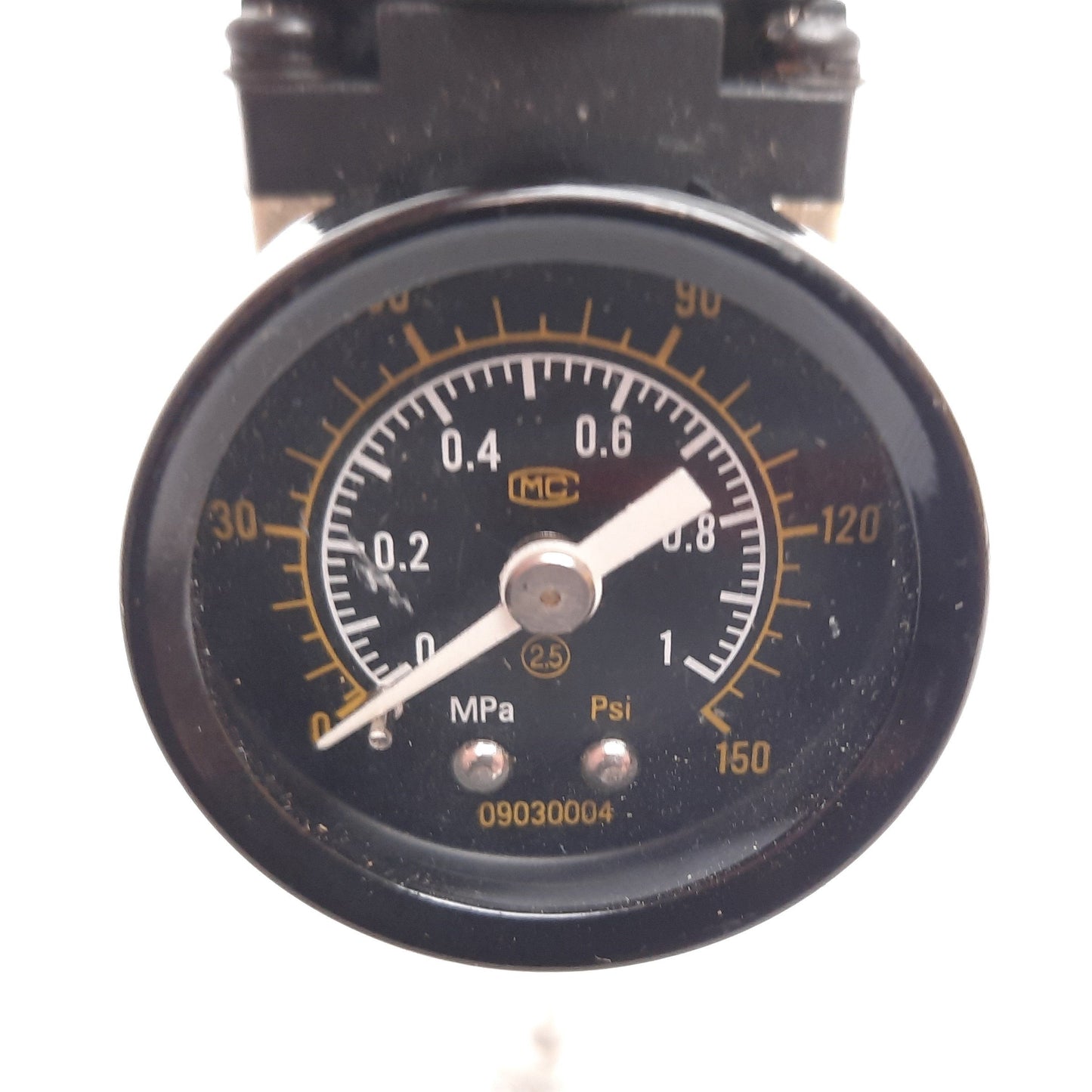 Used SMC FM-20-01-W Filter / Regulator, 0.05-0.85MPa, Rc1/8", With 0-1MPa Gauge