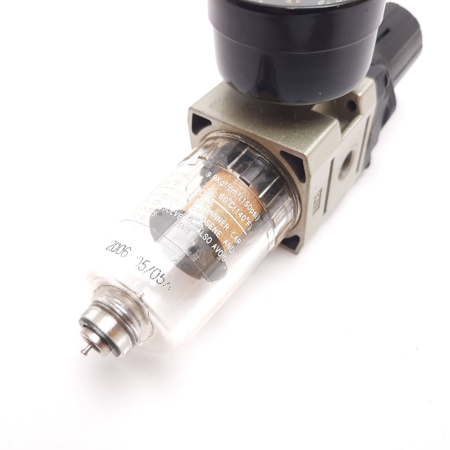 Used SMC FM-20-01-W Filter / Regulator, 0.05-0.85MPa, Rc1/8", With 0-1MPa Gauge