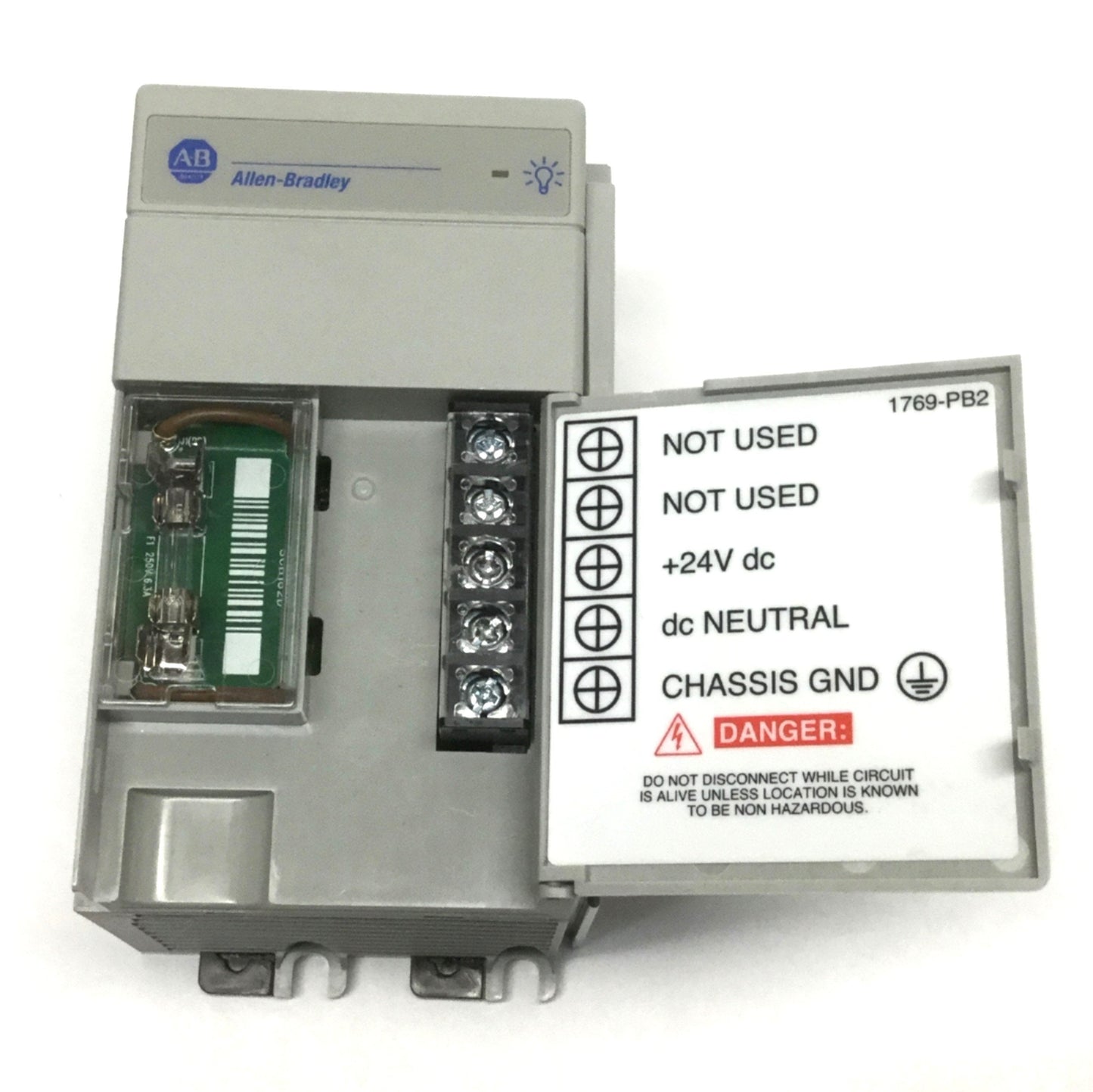 Used Allen Bradley 1769-PB2 Compact I/O Power Supply 24VDC Input, 5/24VDC Output