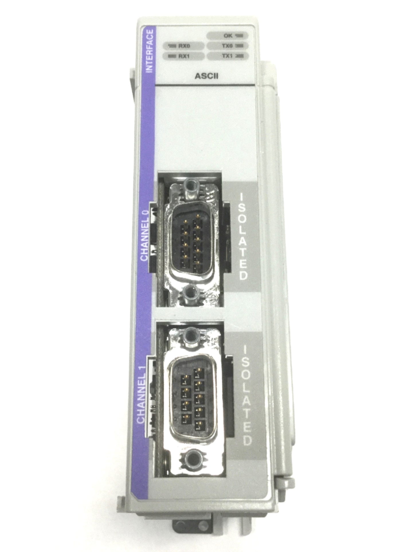 Used Allen Bradley 1769-ASCII Compact I/O Interface Module 2-Channel, RS232/485/422