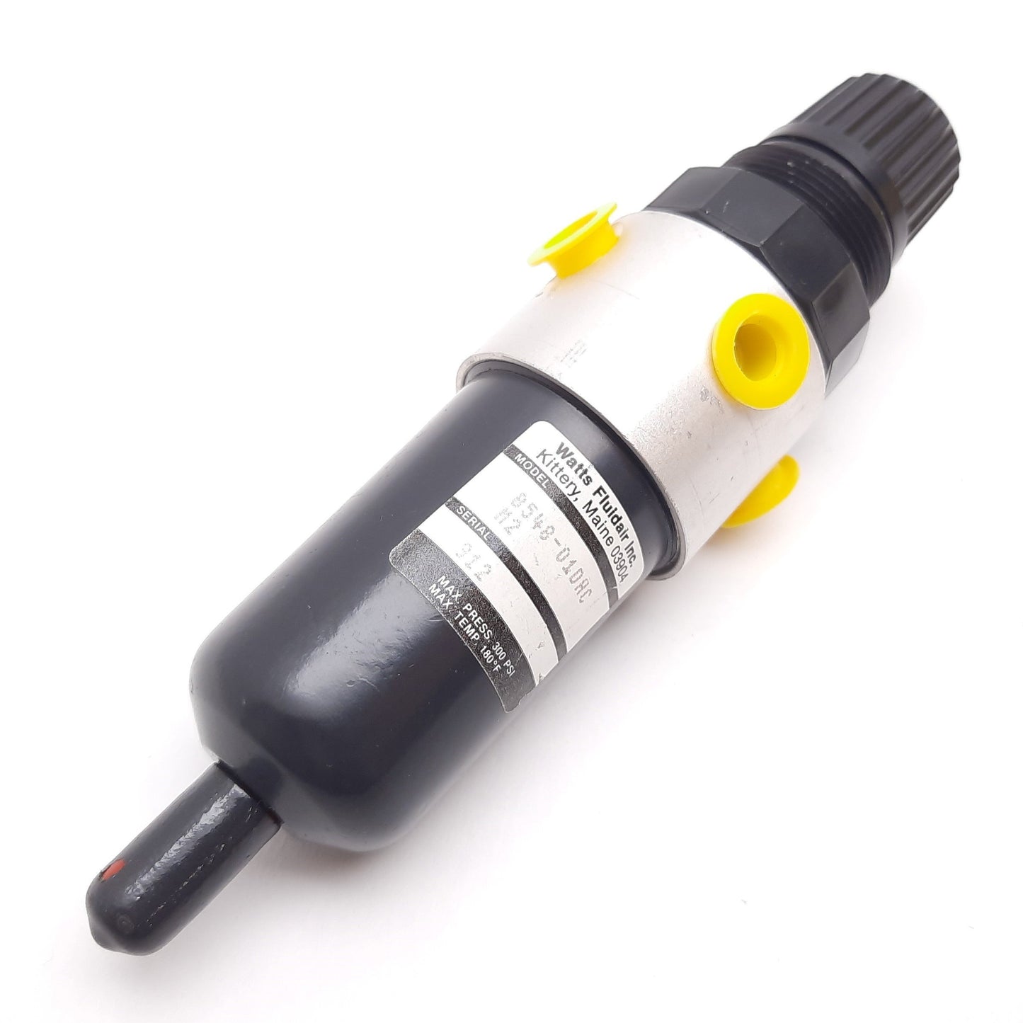 New Watts B548-01DHC Filter / Regulator, 20 Micron, 300psi to 0-125psi, 1/8" NPT